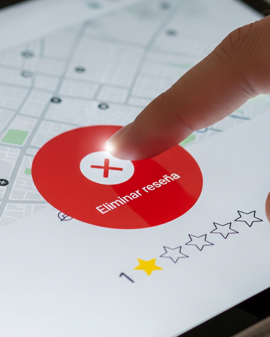 Servicio de eliminación de reseñas injustas/falsas de Google Maps